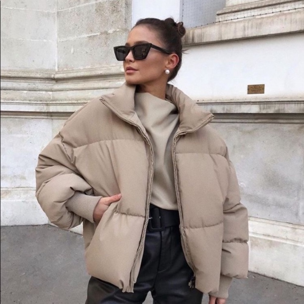 Zara oversized puffer jacket. NWT